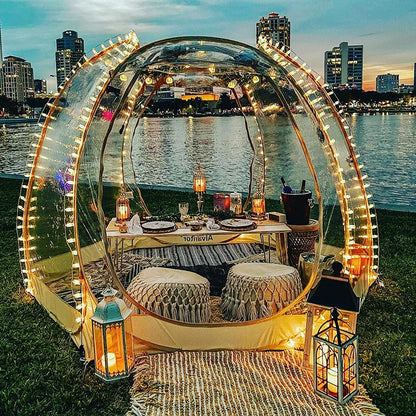 Alvantor Bubble Tent Pop Up Gazebo, 8-10 Person, 3.63.62.4H (m)