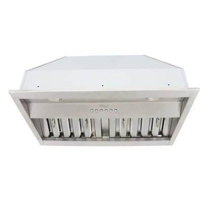 Awoco Built-In Stainless Steel Range Hood Insert, 36'W 18-1/2'D, 4 Speeds - RH-BQ-X36
