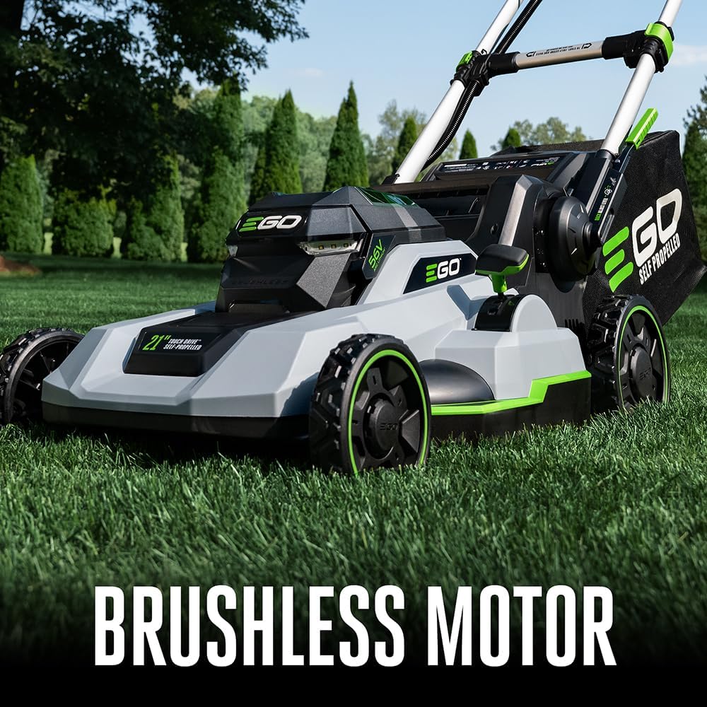 EGO POWER+ 21in Self-Propelled Cordless Lawn Mower With 56V 6.0Ah And 4.0Ah Batteries - LM2123SP-2