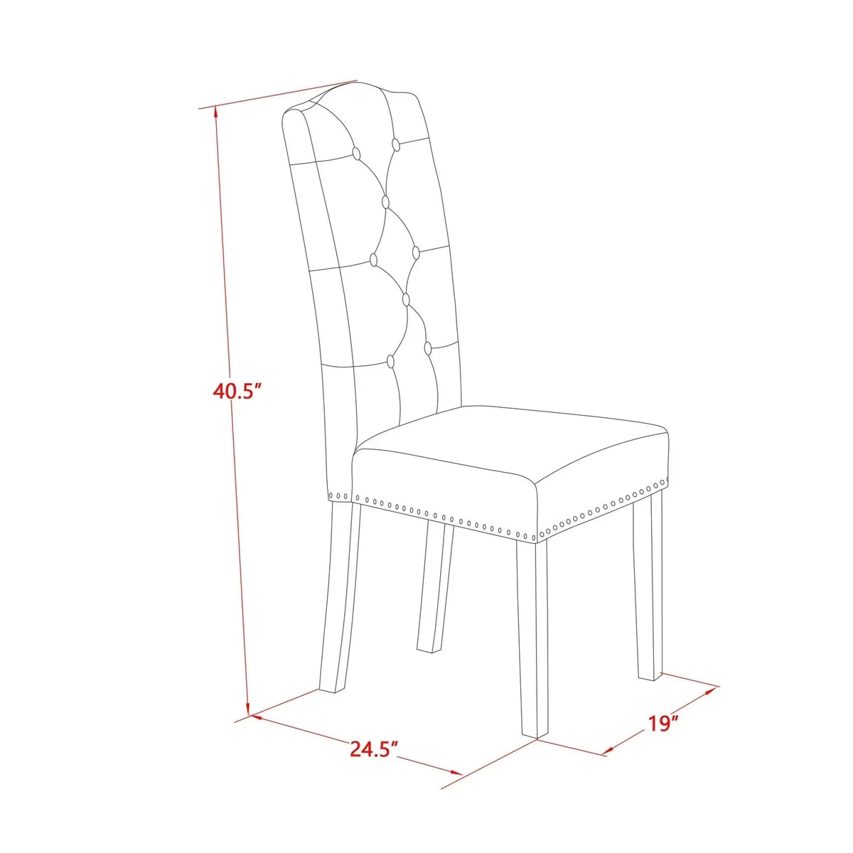 HomeStock 9-Pc Dining Set, 68/92 x 42 x 30 Table, 19 x 25 x 41 Chairs, Brown Beige Linen - Sophisticated Simplicity