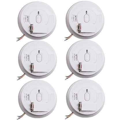 Kidde Hardwired Ionization Smoke Alarm With 9V Battery Backup - i12060