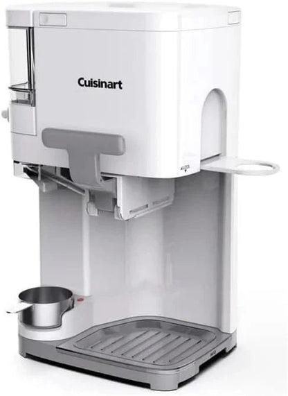 Cuisinart Soft Serve Ice Cream Maker, 1.5 Quarts, White - ICE-48