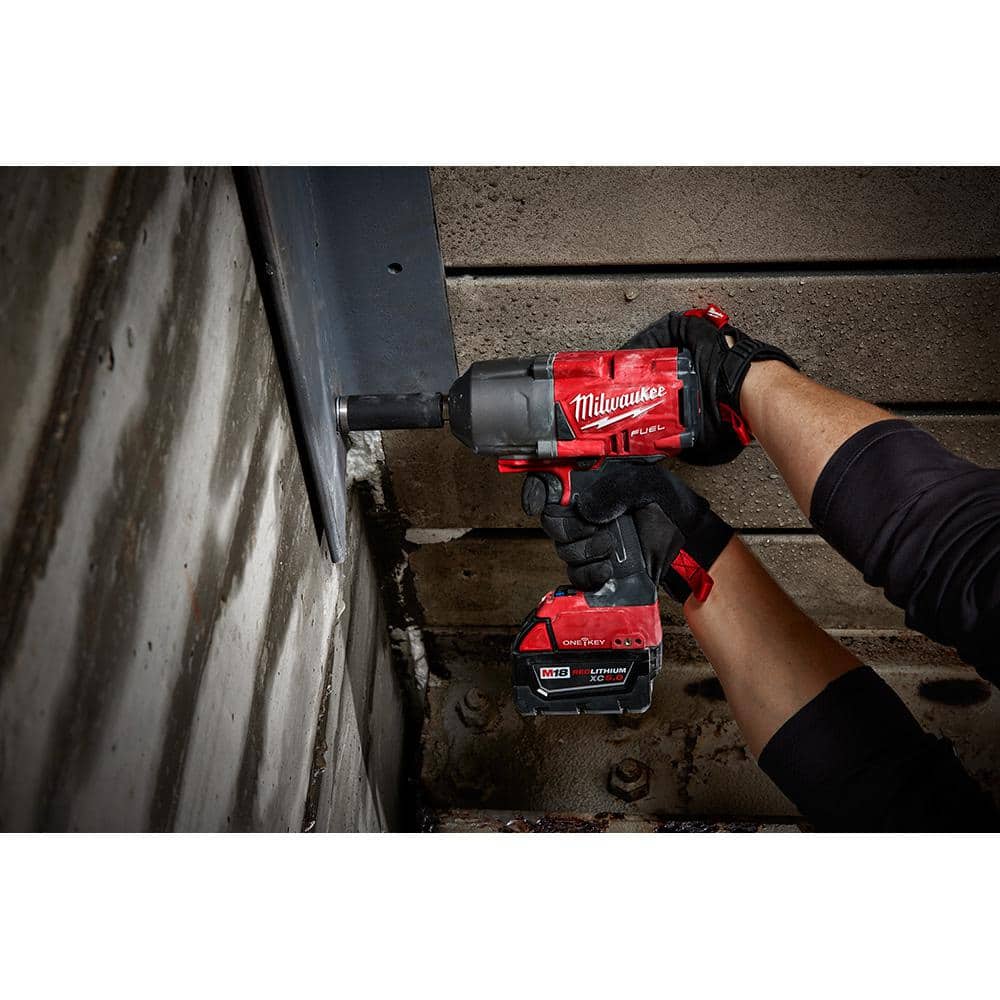 18V Lithium Ion Brushless Cordless 3/4 in Impact Wrench With Friction - Tool Only