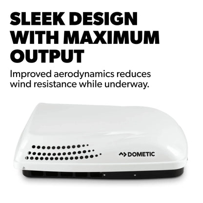 Dometic Penguin II Rooftop Air Conditioner, 11000 BTU, White - PENGUIN AC PW 410A