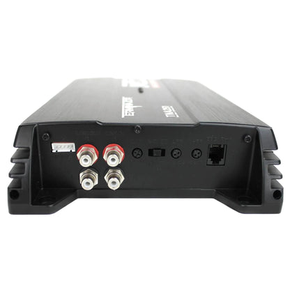 MTX Terminator Dual Loaded 12in 1200W Car Subwoofer Enclosure With Amplifier And 8-Gauge Amp Kit