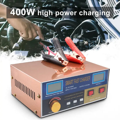 XWQ Battery Charger With Pulse Repair, 400W, 12V/24V - XWQ