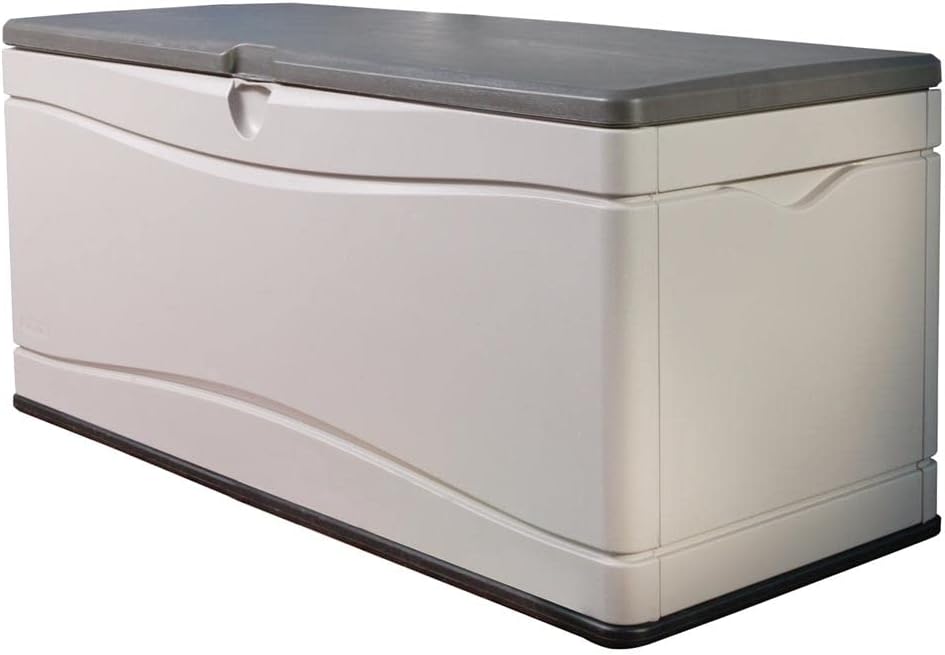 LIFETIME Extra Large Deck Box 130 Gallon Desert Sand/Brown - 60012
