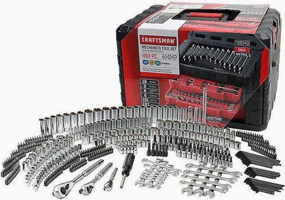 Craftsman 450-Piece Mechanics Tool Set With Ratchets, Sockets And Wrenches