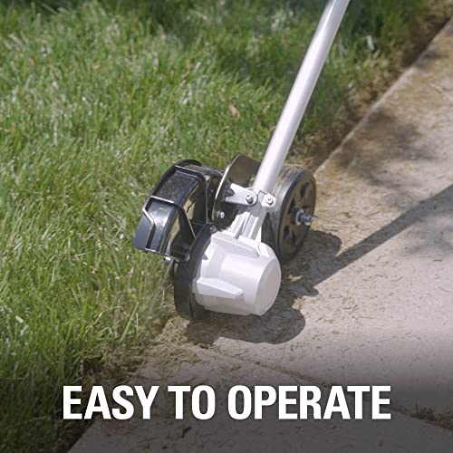 Greenworks 40V 8 in Brushless Edger With 4.0Ah USB Battery And Charger